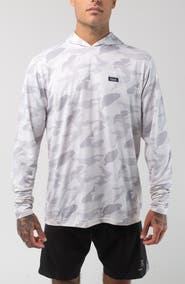 VAST Aqua Terra Camo Tech Performance Hoodie
