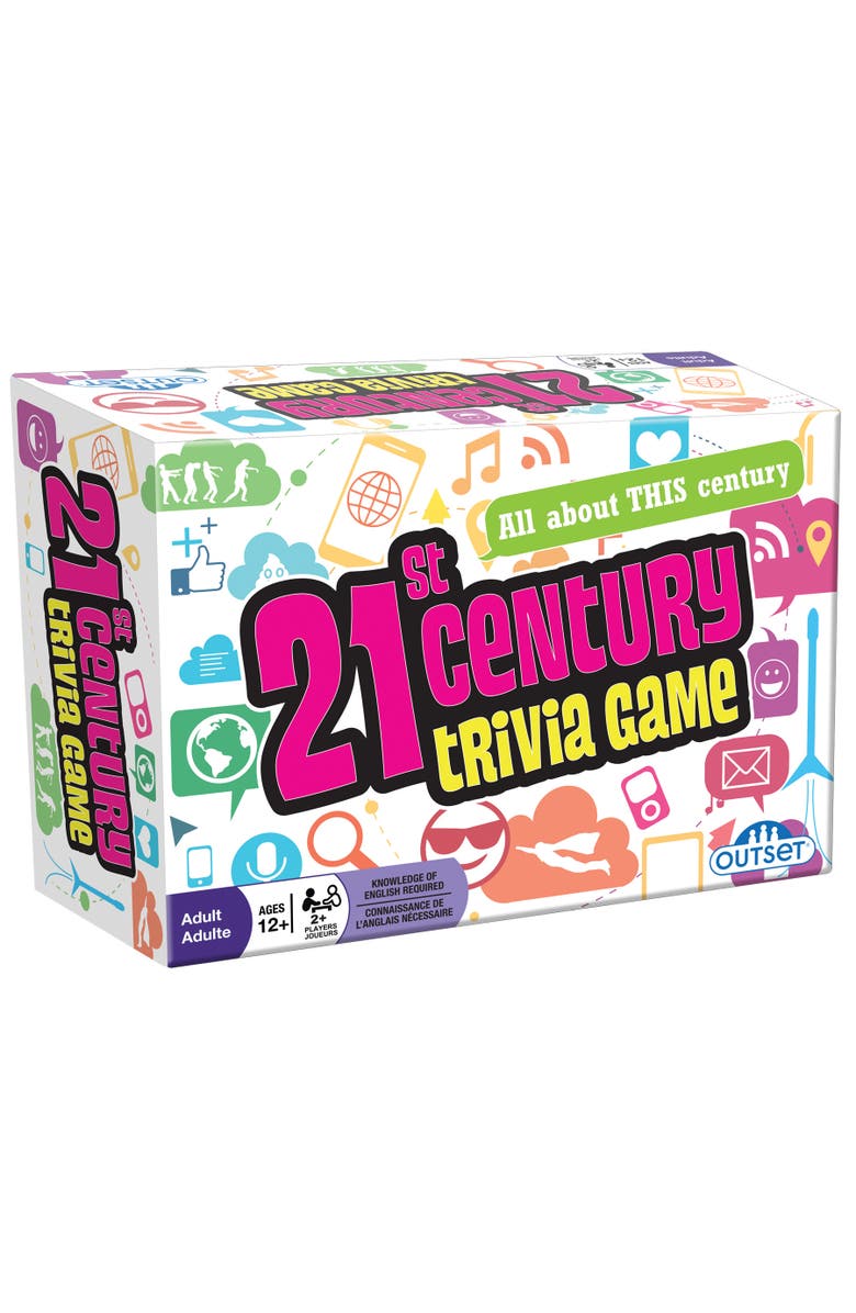 Outset Media 21st Century Trivia Game, Main, color, Multicolored