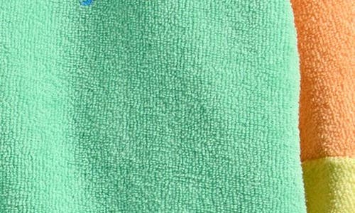 Bobo Choses Colorblock Terry Cloth Sweatshirt In Light Green