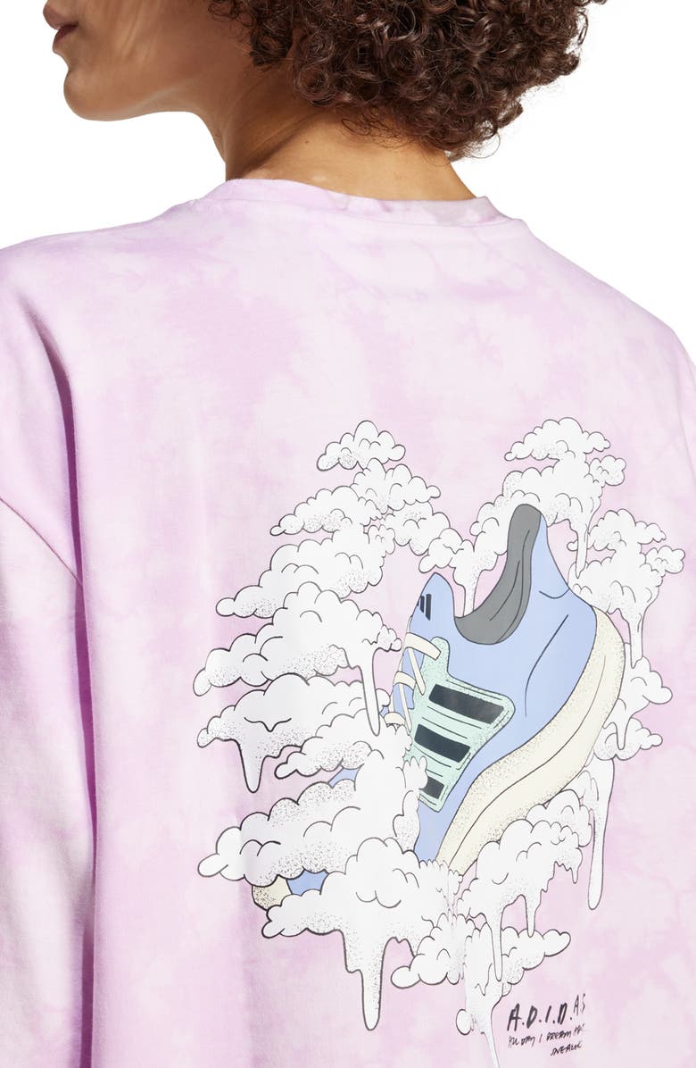adidas All Day I Dream About Oversize Graphic T-Shirt, Alternate, color, 