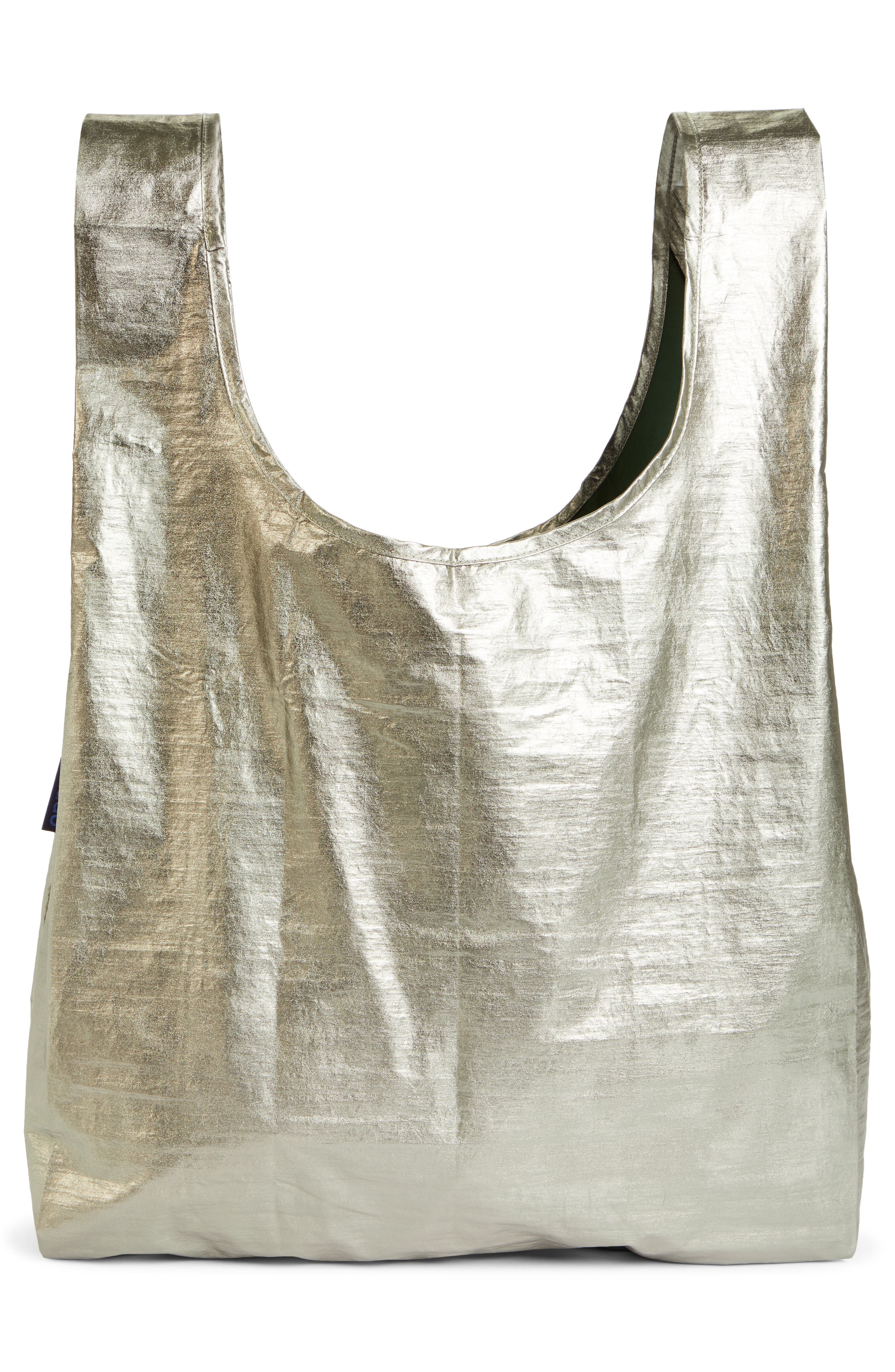 Baggu <sup>®</sup> Standard Metallic Ripstop Nylon Tote, Alternate, color, 