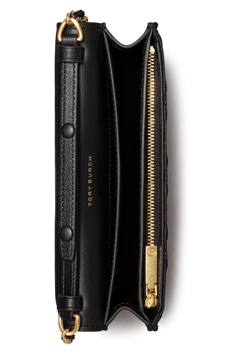 Tory Burch Fleming Crossbody, Alternate, color, Black