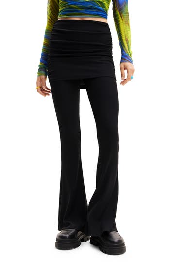 Desigual Skirted Flare Trousers