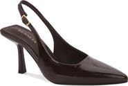 BERNESS Dora Faux Leather Slingback Pump