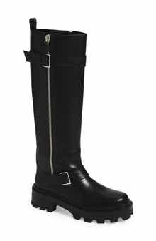 Jeffrey Campbell Sybill Lug Sole Knee High Boot