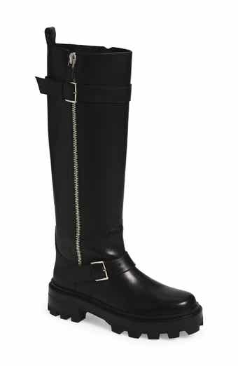 Jeffrey Campbell Sybill Lug Sole Knee High Boot