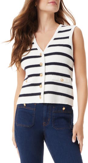 Sam Edelman Winnie Stripe Rib Vest | Nordstrom