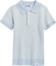 Original Penguin Kids' Stripe Cotton Polo Sweater