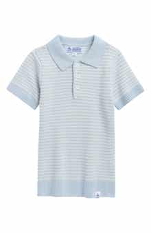 Original Penguin Kids' Stripe Cotton Polo Sweater