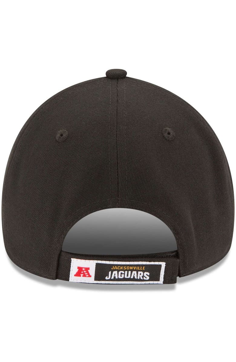 New Era Men's New Era Black Jacksonville Jaguars The League 9FORTY Adjustable Hat, Alternate, color, Black
