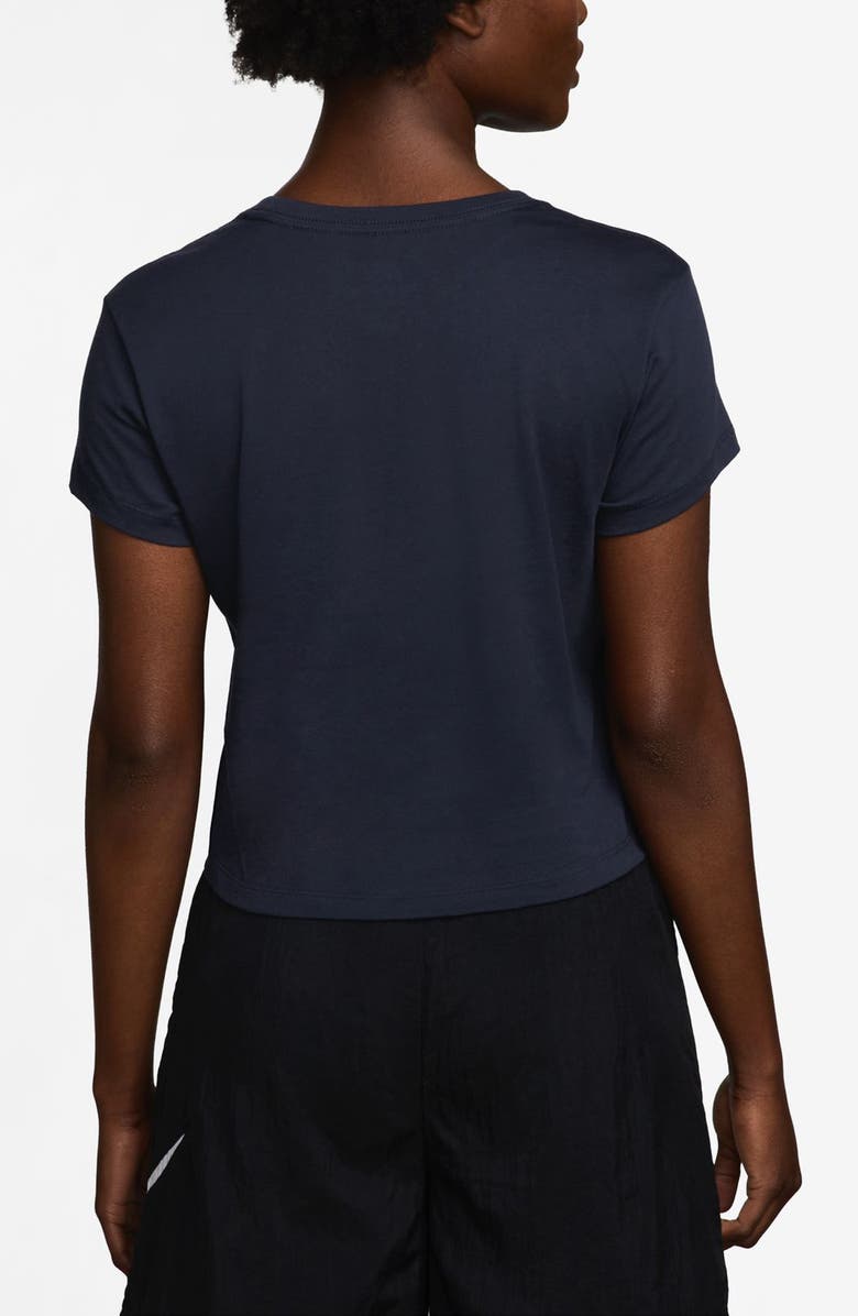 Nike Sportwear Swoosh Graphic T-Shirt, Alternate, color, Obsidian/ White