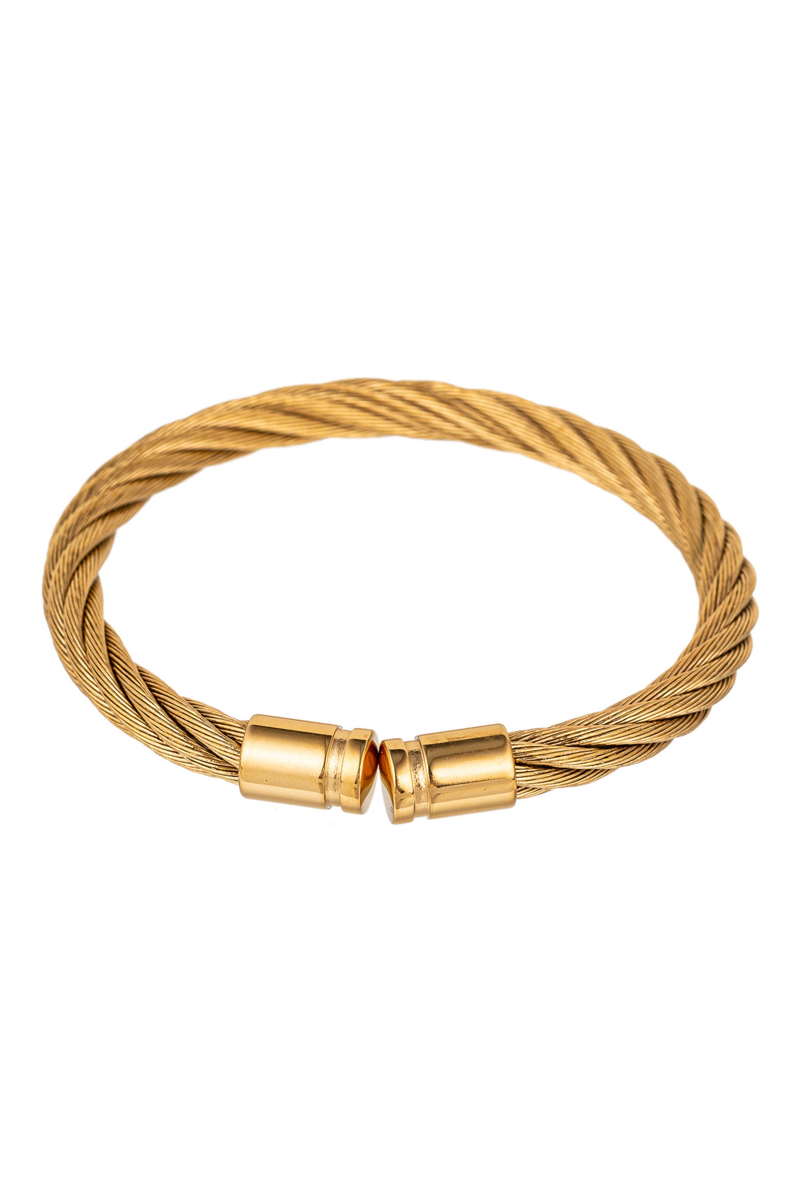 Wire Color Code Pu EYE CANDY LOS ANGELES Men's James Wire Cuff Bracelet (Men) | Nordstromrack