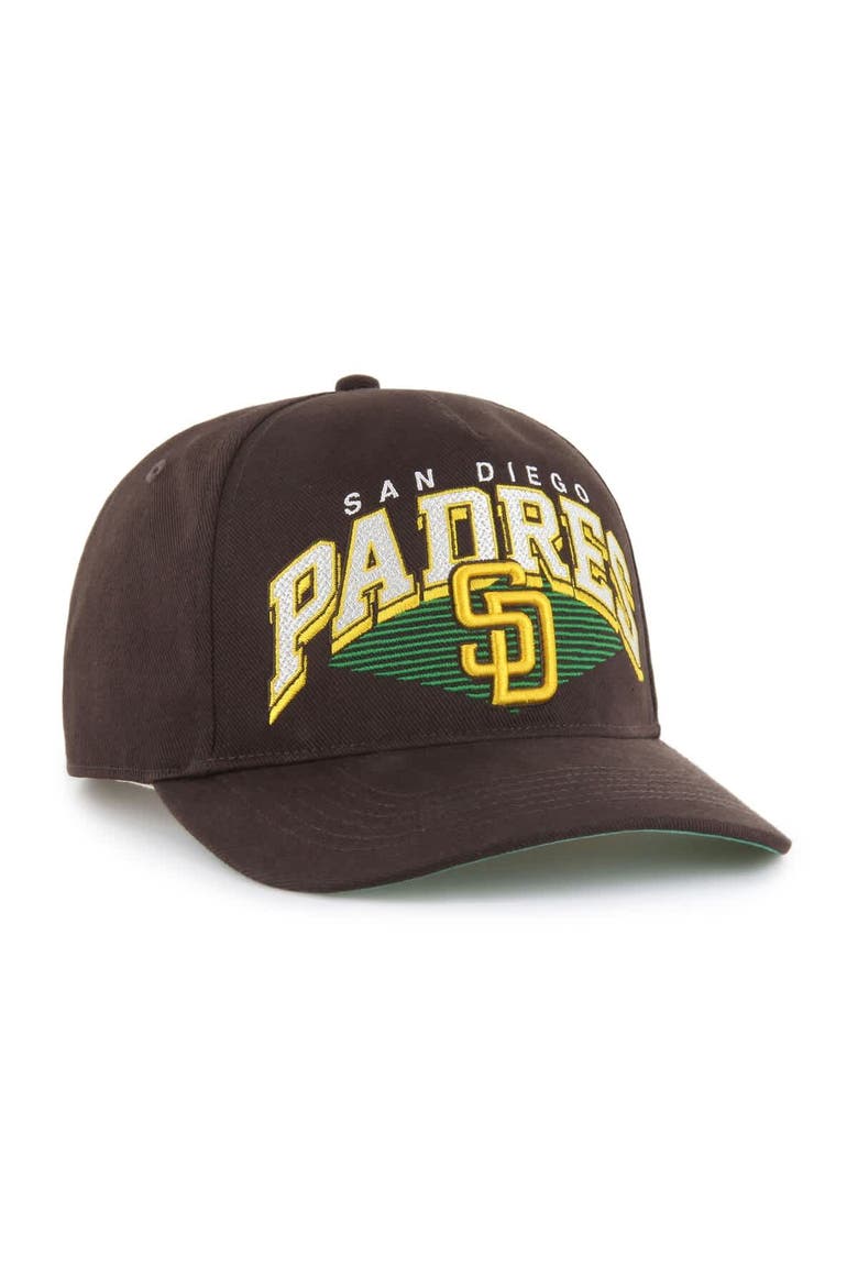 Men's '47 Brown San Diego Padres Pomona Hitch Adjustable Hat, Alternate, color, Brown
