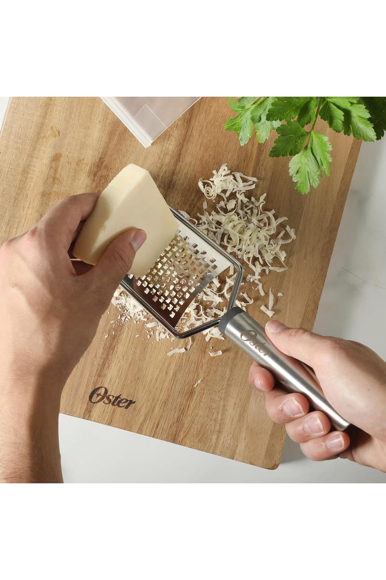 12 x 3.5 Inch Stainless Steel Handheld Grater in Silver, Alternate, color, Silver