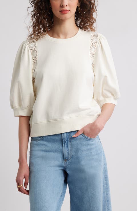 Women's Puff Sleeve Sweatshirts & Hoodies | Nordstrom