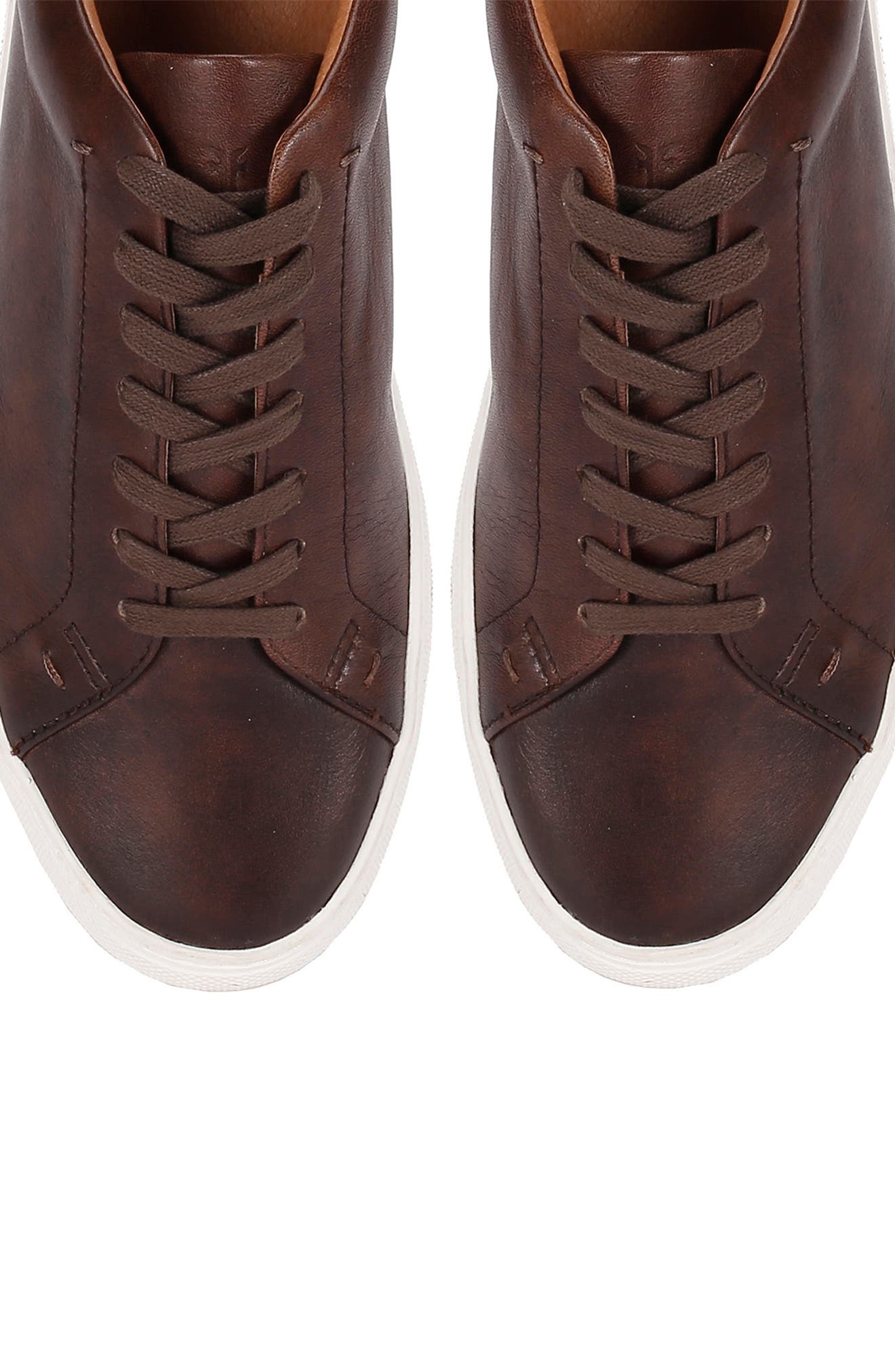 Frye Astor Leather Sneaker, Alternate, color, 