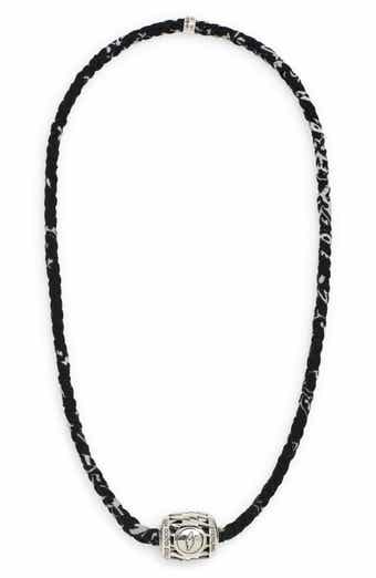 Good Art Hlywd Men's Pooka Raised Rosette Sterling Silver Good Art Hlywd Men's Pooka Raised Rosette Sterling Silver