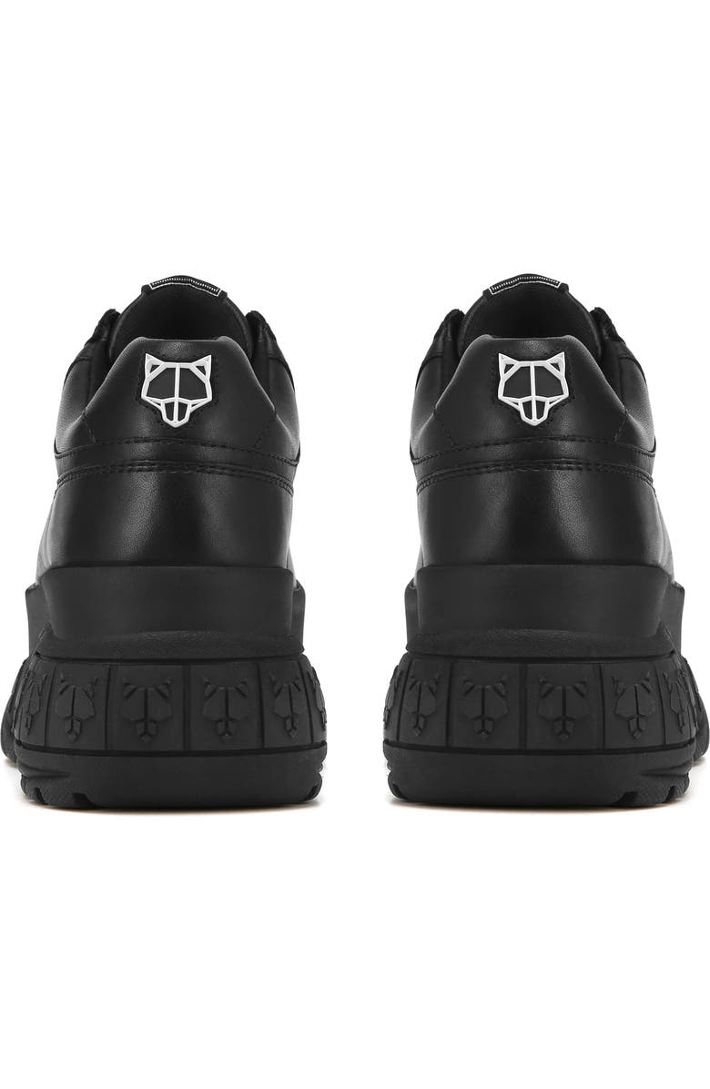 Naked Wolfe Sporty Leather Sneaker, Alternate, color, Black