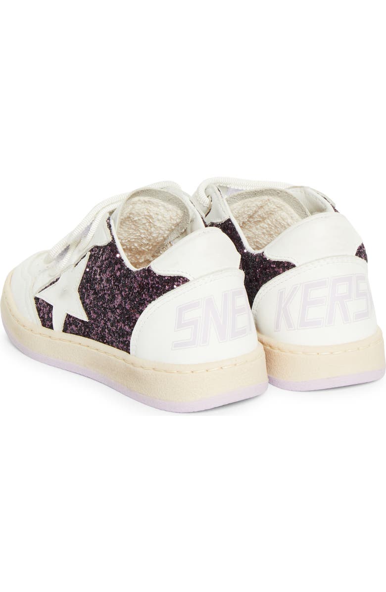 Golden Goose Kids' Ball Star Sneaker, Alternate, color, Purple/ White