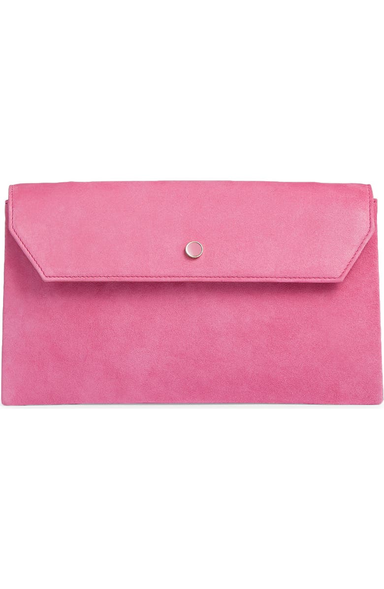 LK Bennett DORA CLUTCH, Main, color, Sweet Pea