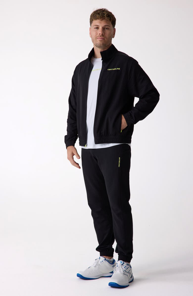 Centerline Athletics Men's Courtside Track Pants, Alternate, color, Black