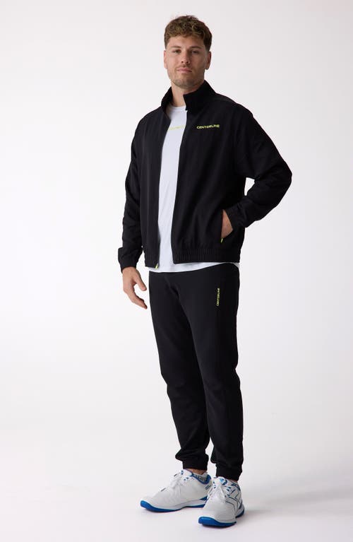 Centerline Athletics Courtside Track Pants In Black
