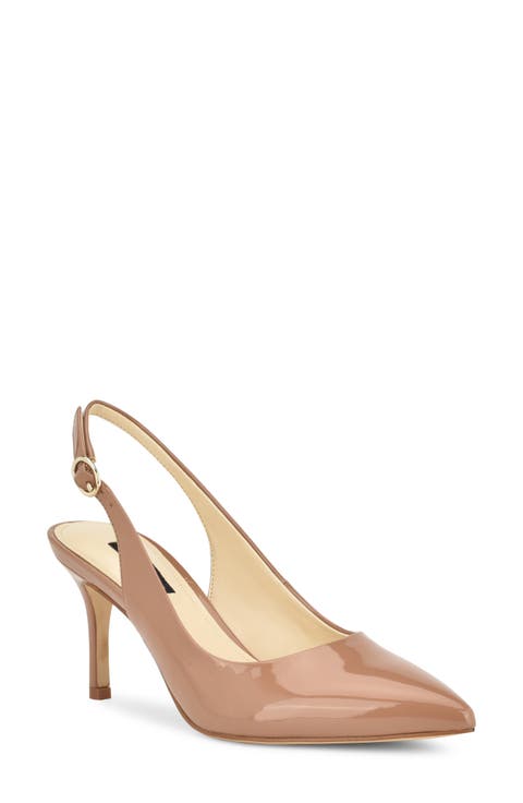Menora Slingback Pointed Toe Pump (Women)