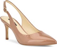 Nine West Menora Slingback Pointed Toe Pump