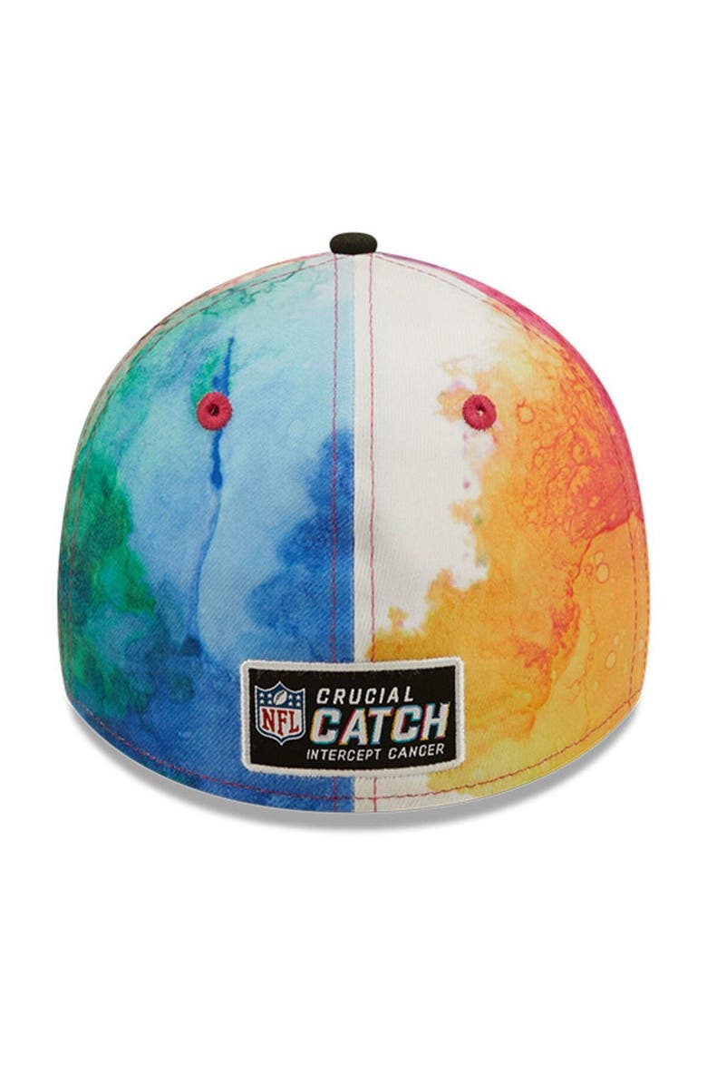 New Era Men's New Era Pink/Black Pittsburgh Steelers 2022 NFL Crucial Catch 39THIRTY Flex Hat, Alternate, color,