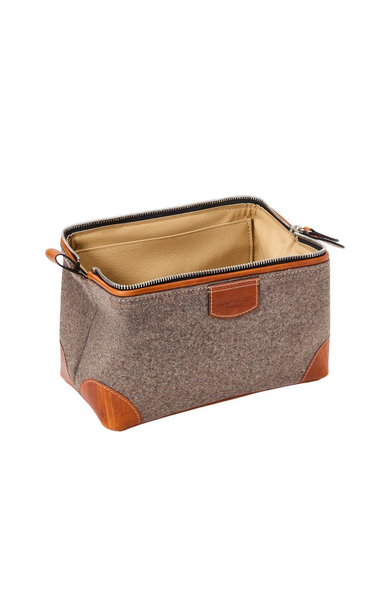 Robert Talbott SIMPSON LODEN DOPP KIT, Alternate, color, Gray