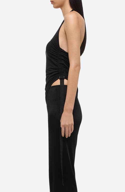 HELMUT LANG HELMUT LANG HARNESS DETAIL KNIT HALTER TOP