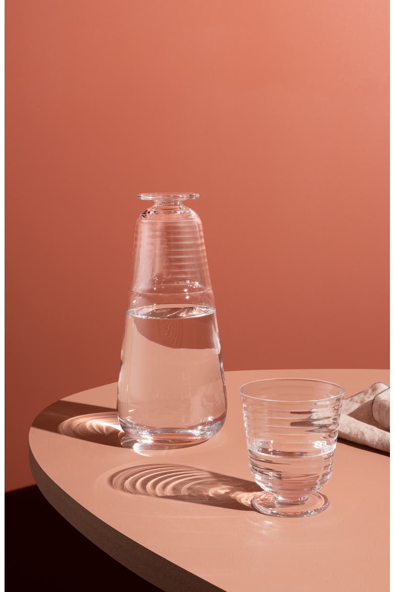 Viva Carafe & Small Glass Set, Alternate, color, CLEAR