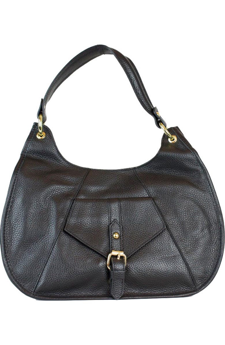 Persaman New York Franca 18 Shoulder Bag, Main, color, Black