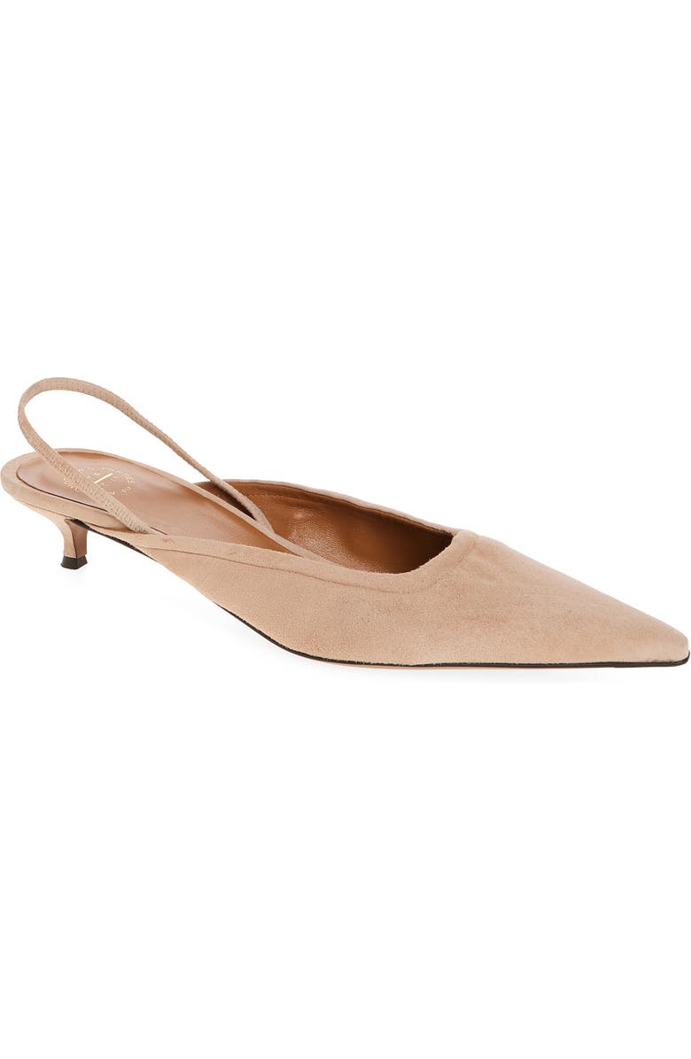 ATP ATELIER Lana Slingback Pump, Main, color, Cipria