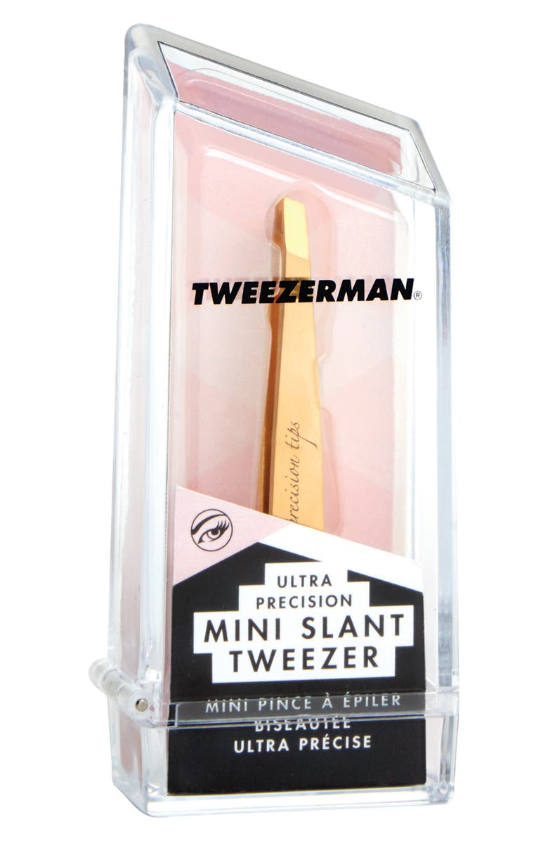 TWEEZERMAN Ultra Precision Mini Slant Tweezer, Alternate, color,