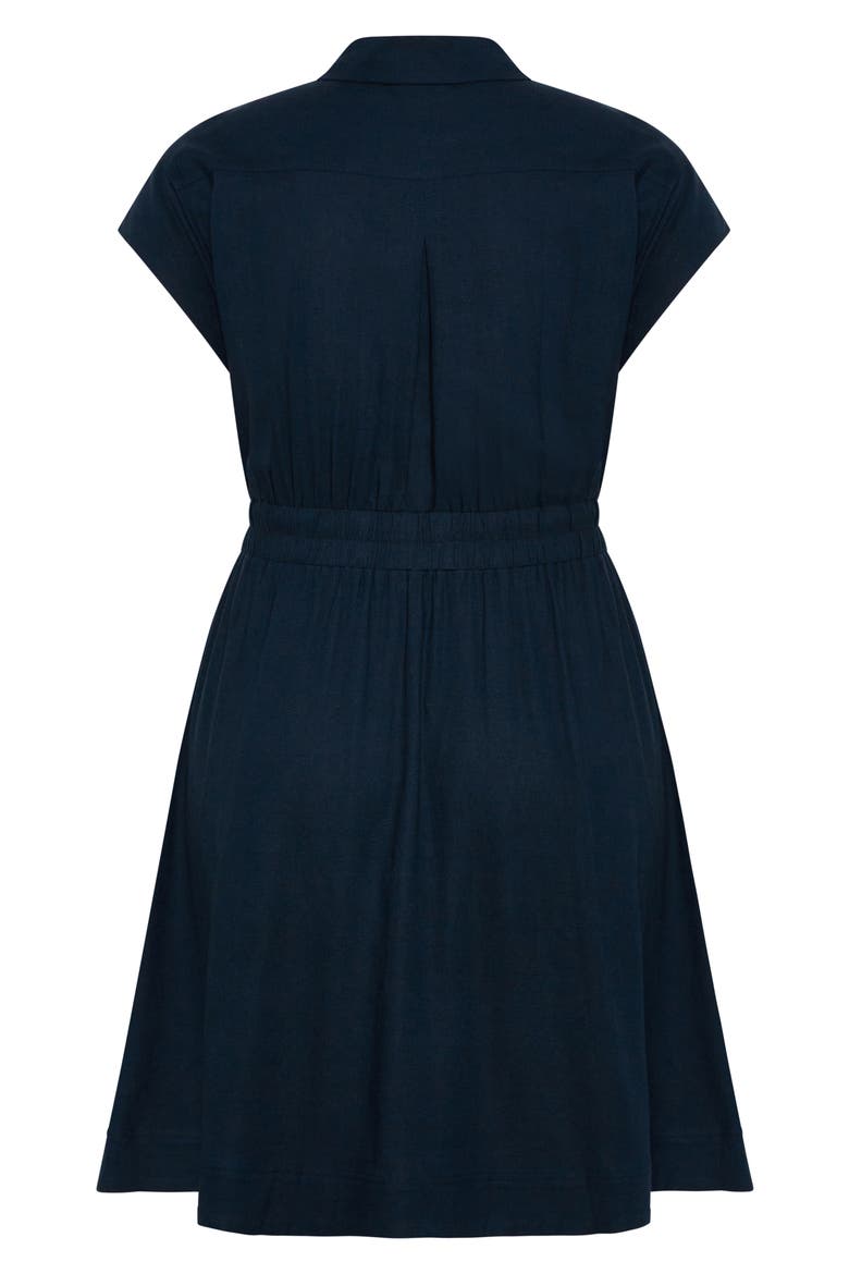 Antonella Shirtdress, Alternate, color, NAVY