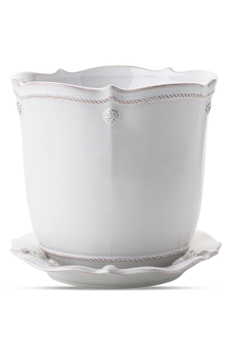 Juliska Berry
Thread Planter with Saucer, Main, color, Whitewash