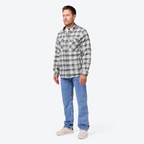 Mobile Warming 3 Season Flannel Heated Shirt Jacket In Multi
