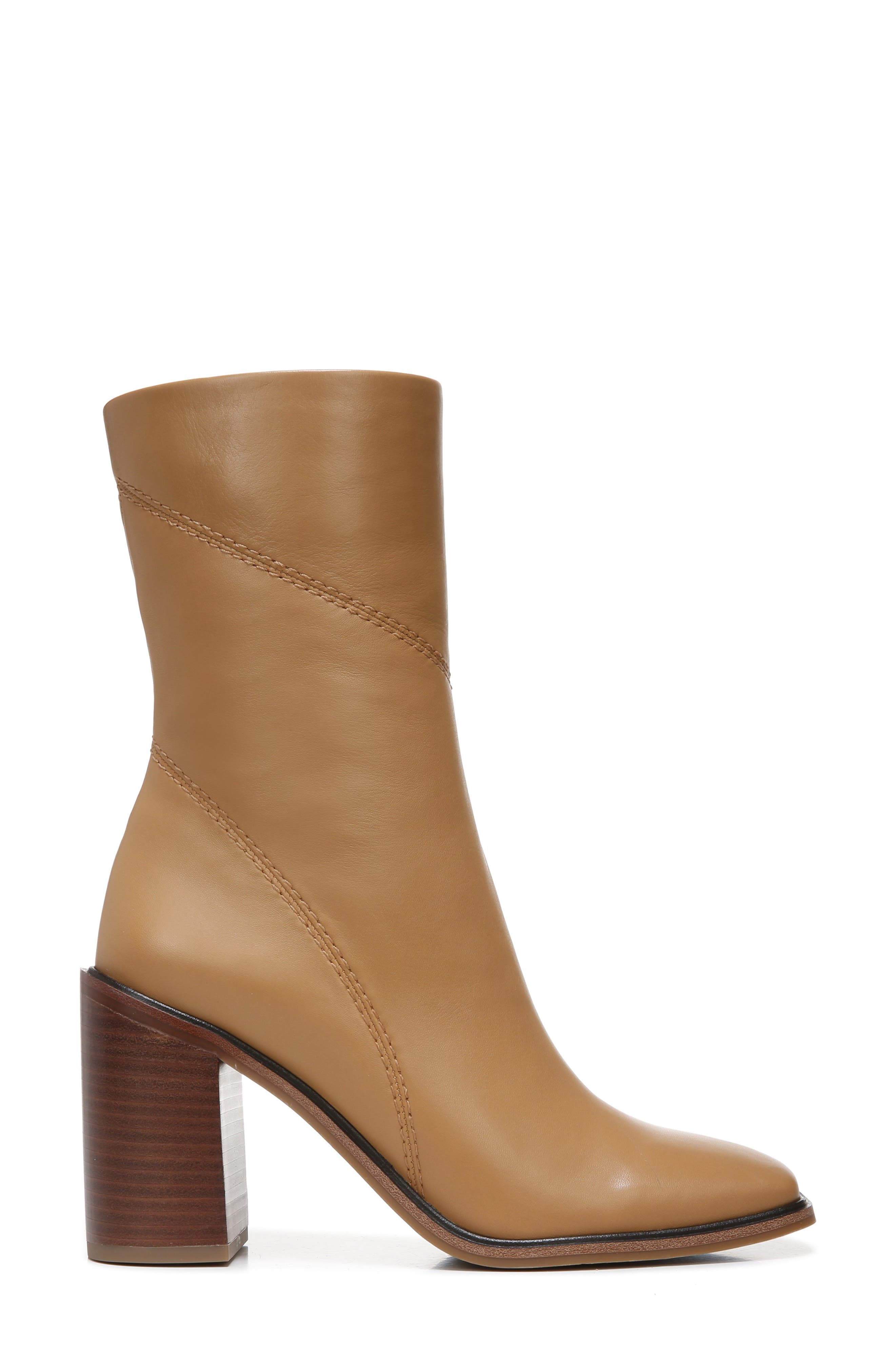 Stevie Bootie, Alternate, color, CAMEL LEATHER