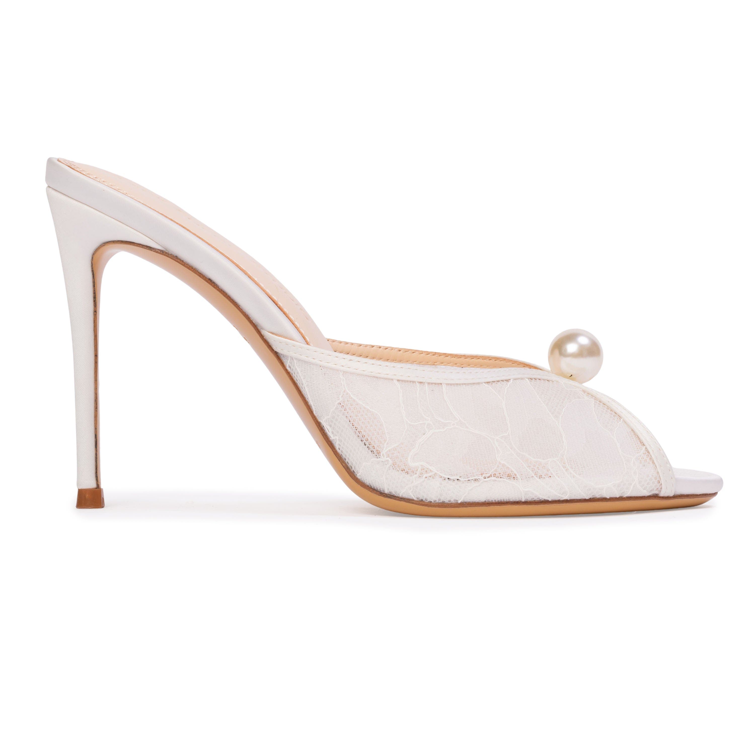 Sadie 100 Lace Sandal, Main, color, Ivory Lace