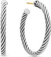 David Yurman Cable Loop Hoop Earrings
