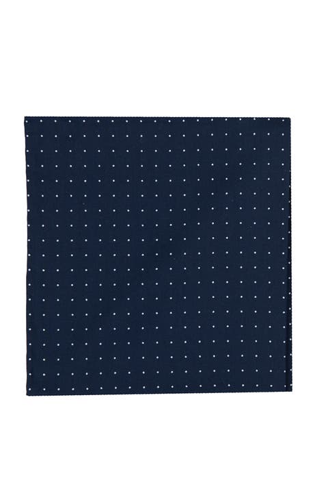 Men's Dot Cotton Pocket Square