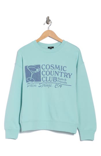 Rails Favorite Graphic Sweatshirt In Blue