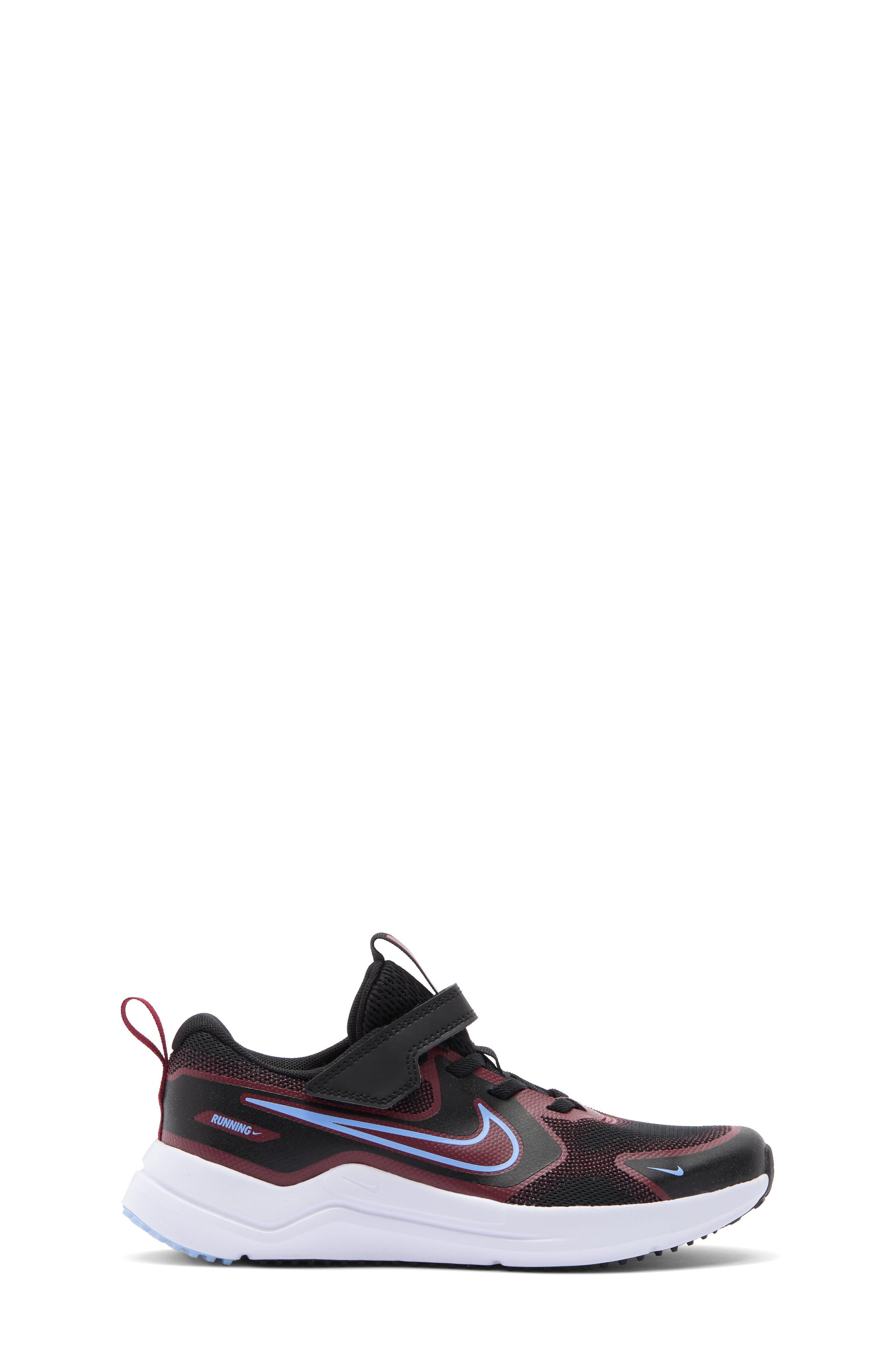 Nike Cosmic Runner Running Shoe, Alternate, color, Black/ Aluminum/ Team Red