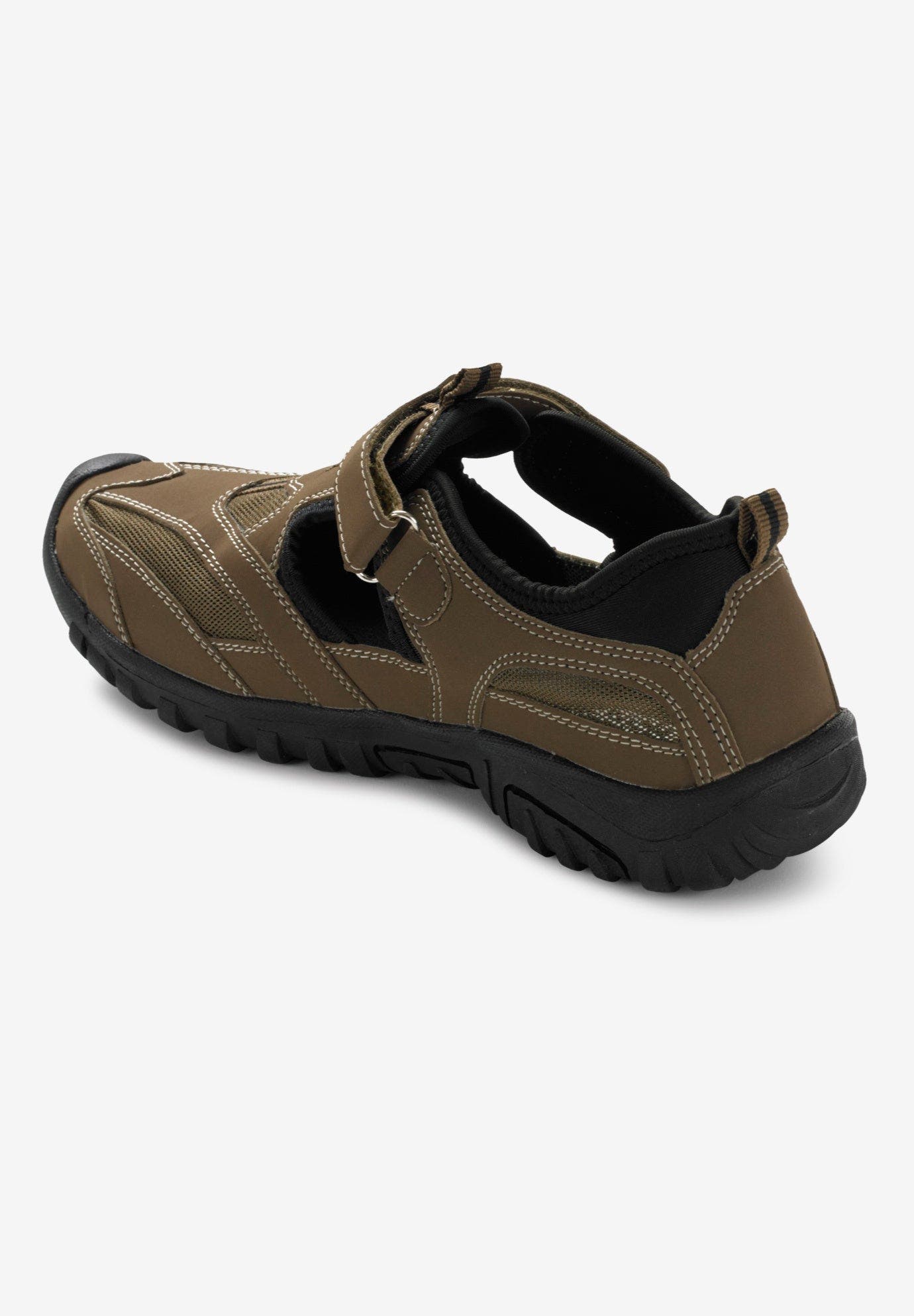 KingSize Sport Sandal, Alternate, color, Black Grey