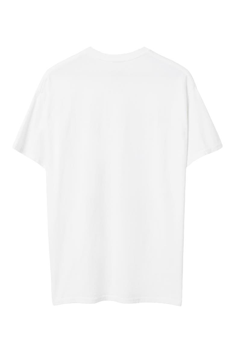 Miami Dolphins Throwback Helmet Cotton Graphic T-Shirt, Alternate, color, WHITE