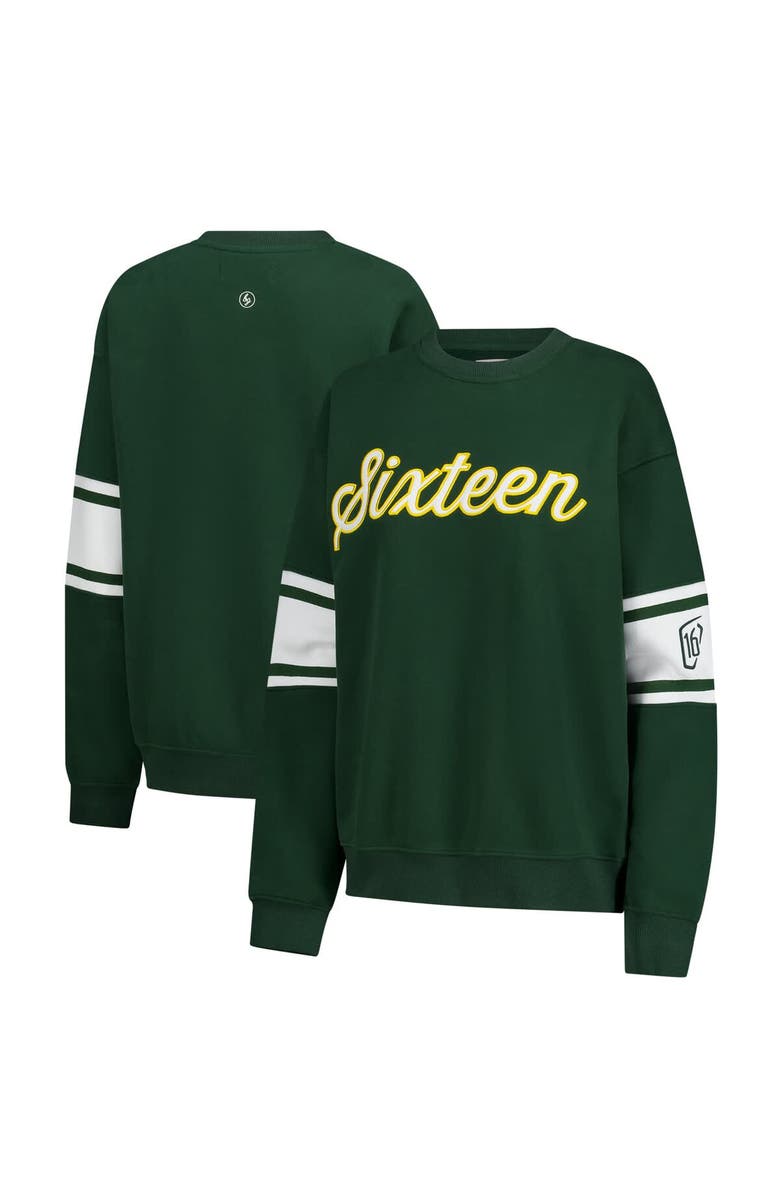 BARSTOOL GOLF Women's Barstool Golf Green WM Phoenix Open Oversized Sweatshirt, Main, color, Green