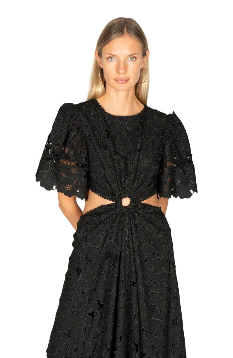SECRET MISSION Jaylen Dress, Alternate, color, Black