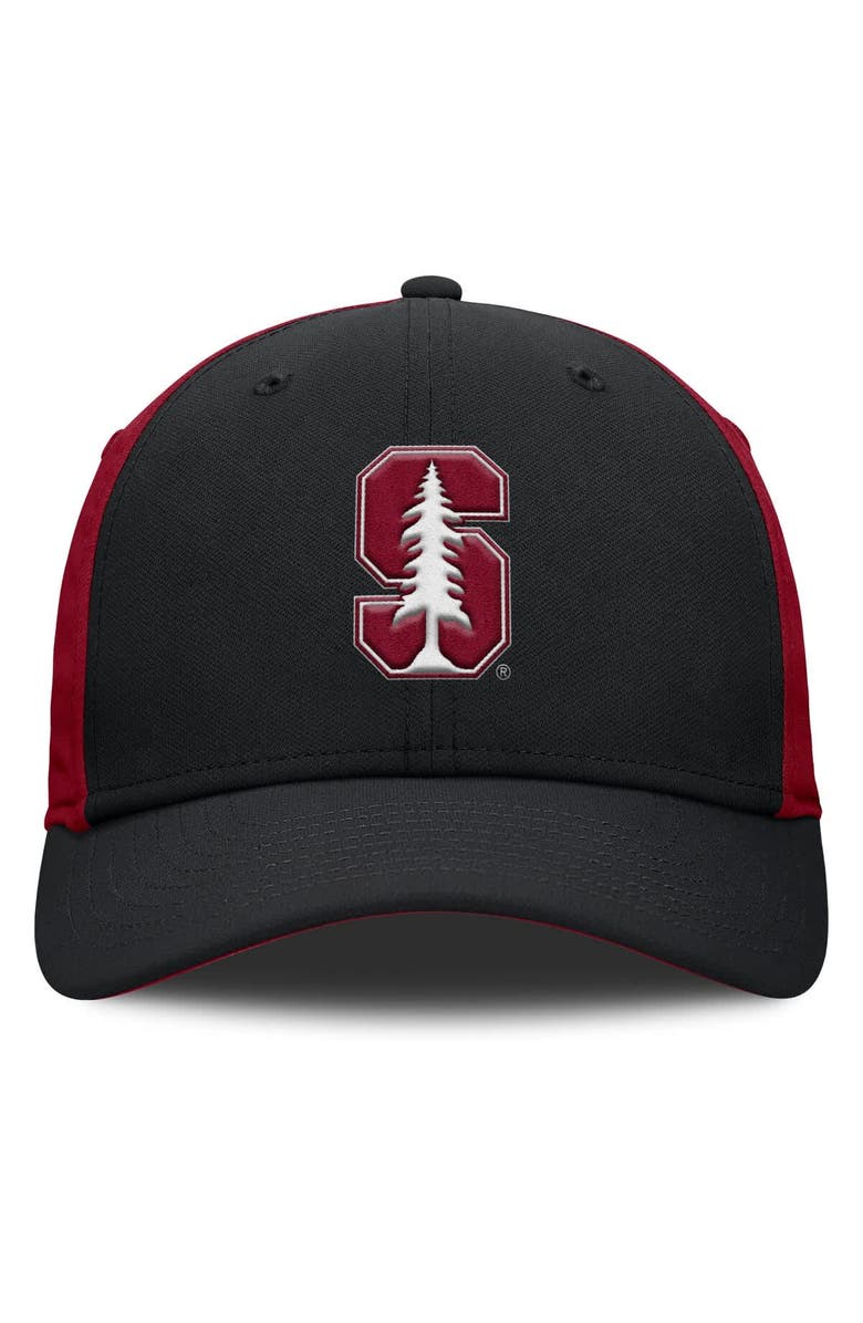 Nike Men's Nike Black/Cardinal Stanford Cardinal 2025 Sideline Rise Local Performance Flex Hat, Alternate, color, Black