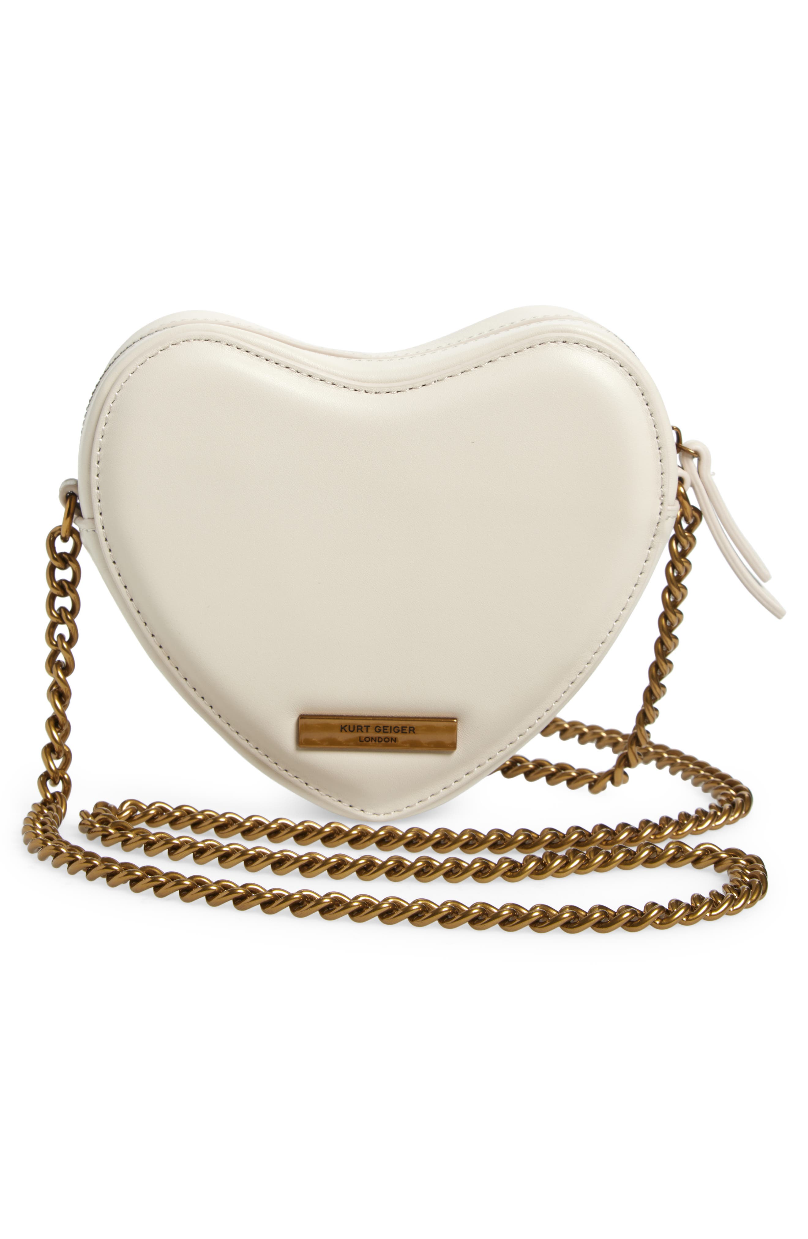 Kurt Geiger London Kensington Heart & Flowers Crossbody Bag, Alternate, color, 